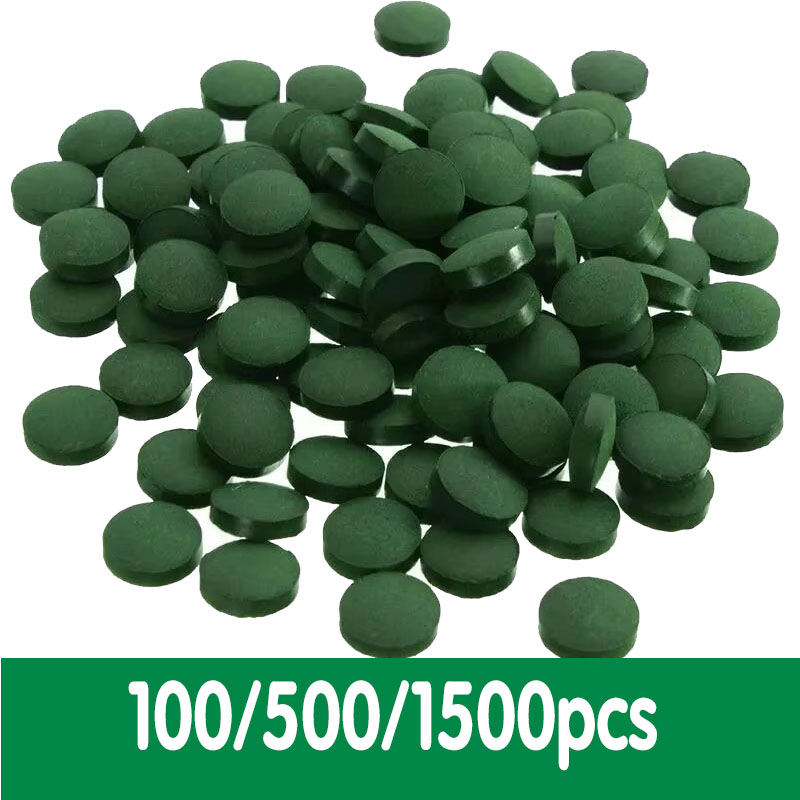 100/1500pc 고순도 스피루리나 정제 나선형 해초 - Spirulina Tablet Organic 리뷰 및 가격
