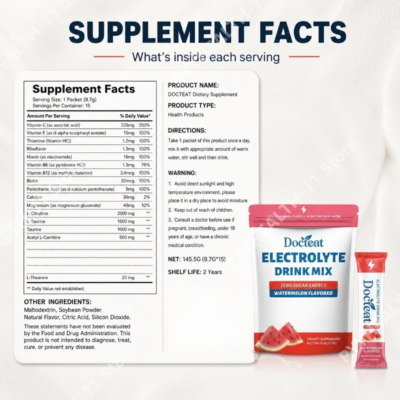 수박 전해질 음료 믹스 파우더 스틱팩 (비타민, 미네랄 - Electrolyte Powder Pack 리뷰 및 가격