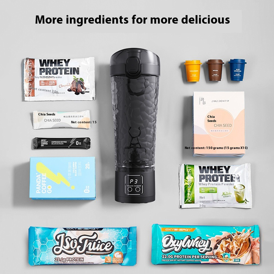 USB 충전식 전동 단백질 파우더 믹싱컵, 사무실용 커 - Whey Protein Isolate 리뷰 및 가격
