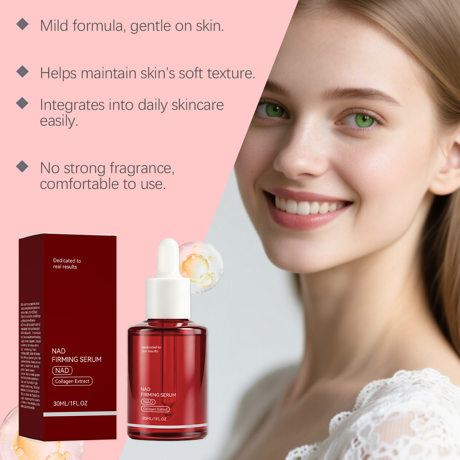 NAD+ 퍼밍 페이셜 세럼 콜라겐 펩타이드 에센스 주름 - Collagen Peptide Powder 리뷰 및 가격